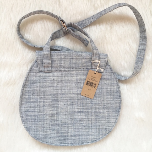 NWT Verdict Originals Chambray Cross-Body Bag - Picture 6 of 10